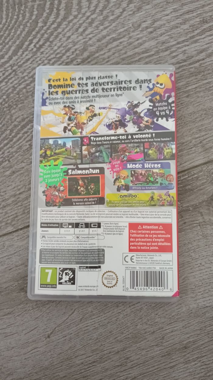 Splatoon 2 switch - photo numéro 2