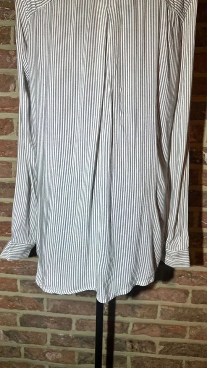 Chemise lignée America Today Taille XS/ 34 - photo numéro 9
