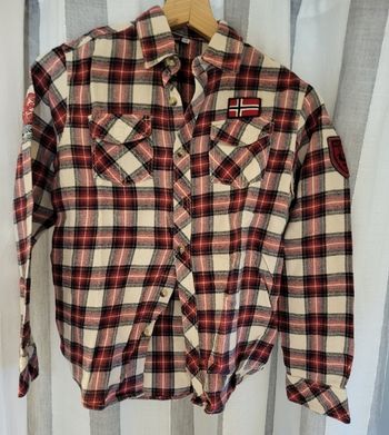 Chemise à carreaux Sergent Major