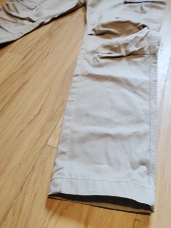 Pantalon cargo Celio beige - photo numéro 3