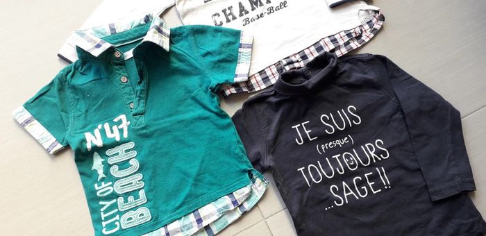 Lot de 3 hauts garçon - photo numéro 2