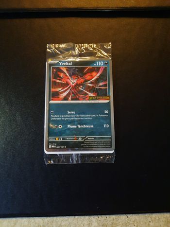 Carte Pokémon Yveltal Holo Promo Sous Blister 088/132 Méga Évolution FR Neuf