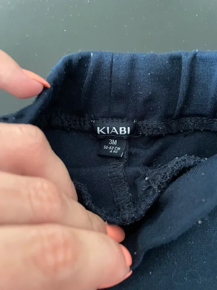 Lot de 8 pantalons / leggings bébé fille 3 mois - photo numéro 7