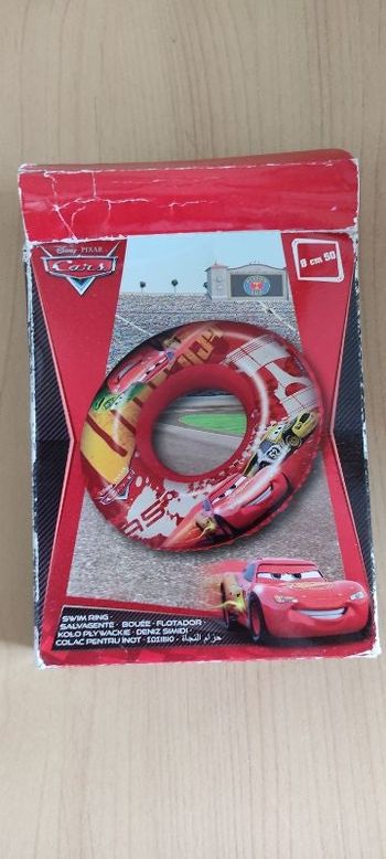 Bouée gonflable Cars Disney diamètre 50 cms