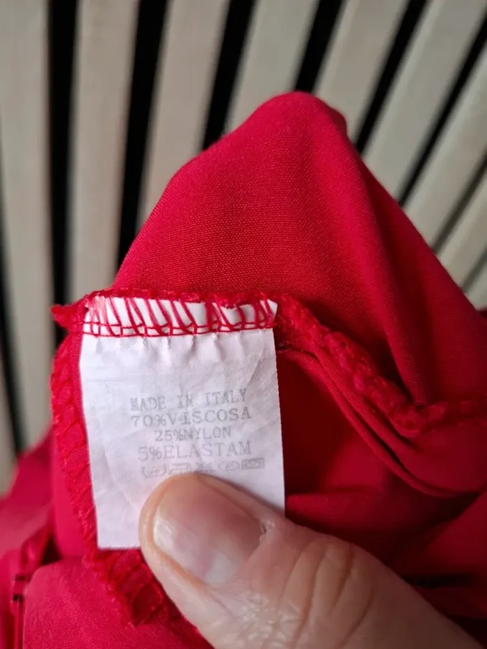 Pantalon rouge 10 ans fille - photo numéro 6