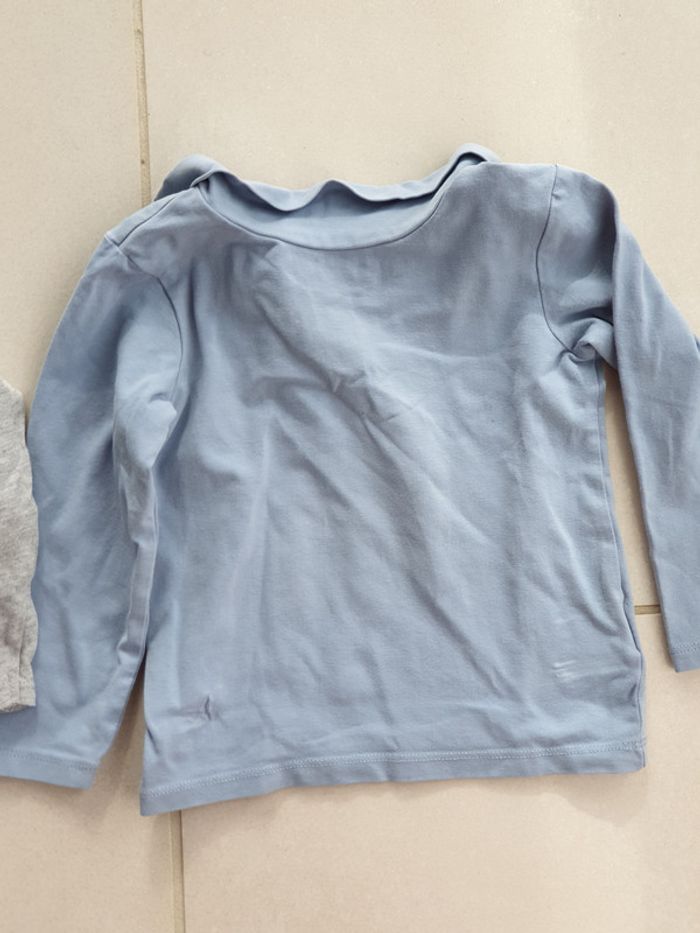 2 t shirt manche longue 2 ans 86 cm - photo numéro 3