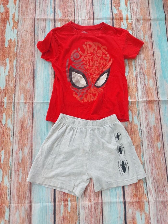 Pyjama pyjashort garçon 6 ans spiderman