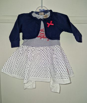 Ensemble robe, leggings, gilet