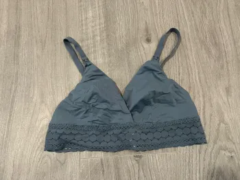🤱 Soutien-gorge d’allaitement bleu – Etam – Taille M