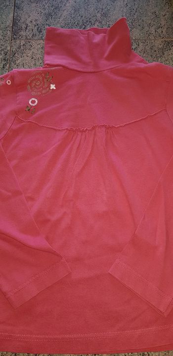 Sous pull rose foncé