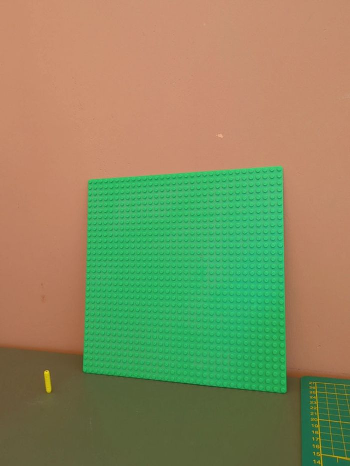 plaque lego vintage 32x32 vert Clair