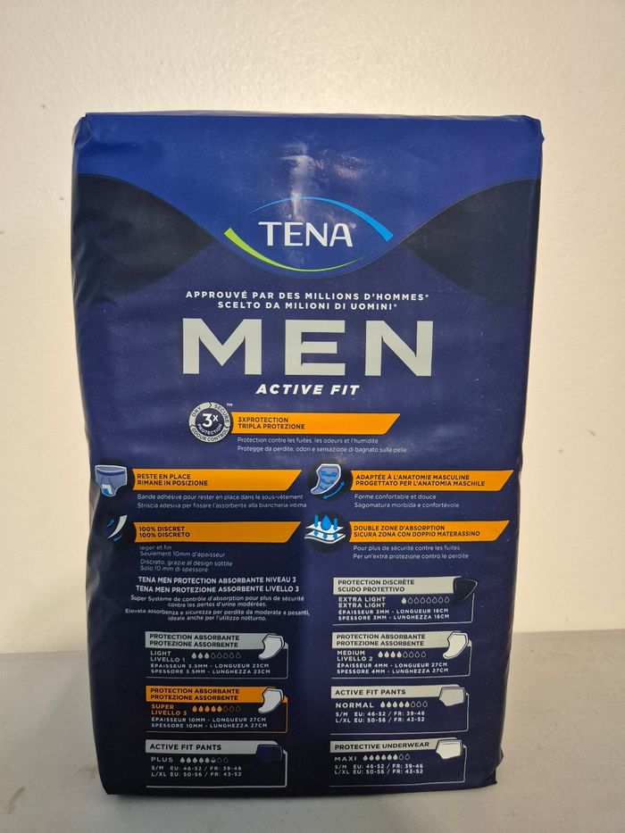 Tena Men Active Fit - photo numéro 3