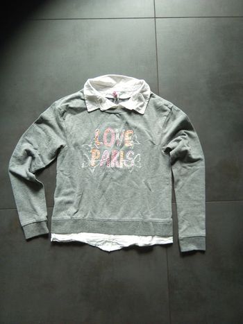 Pull type polo papillon Paris orchestra 10 ans