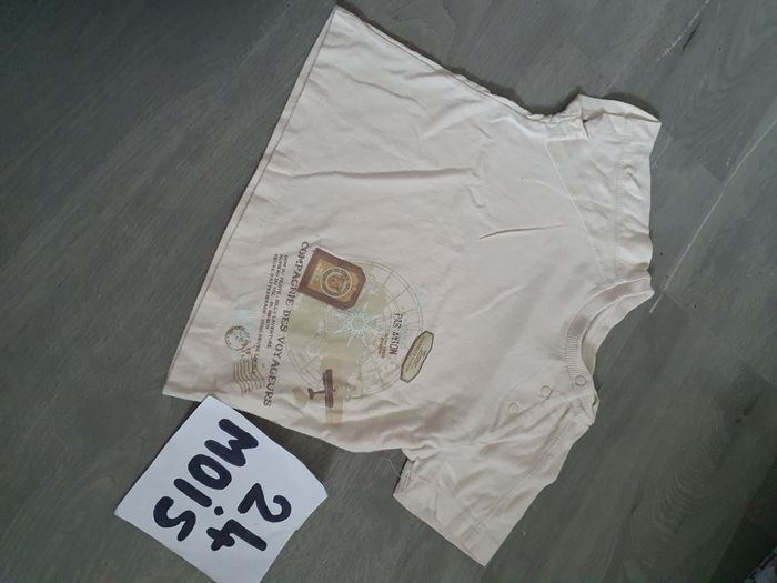 Maillot t-shirt 24mois garçon