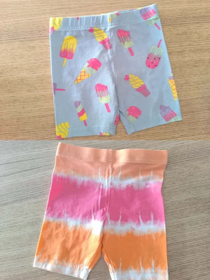 Lot 2 cyclistes fille – Primark – 2/3 ans (98 cm)