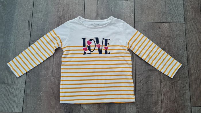 Tee-shirt Love in extenso 5 ans