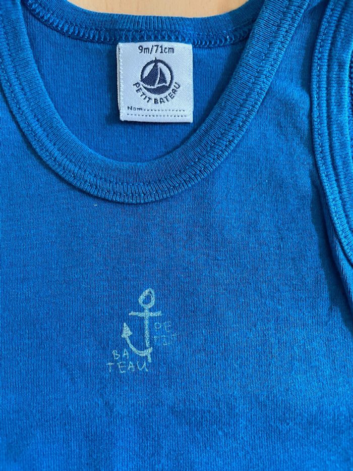 Body Petit Bateau 9 mois - photo numéro 2