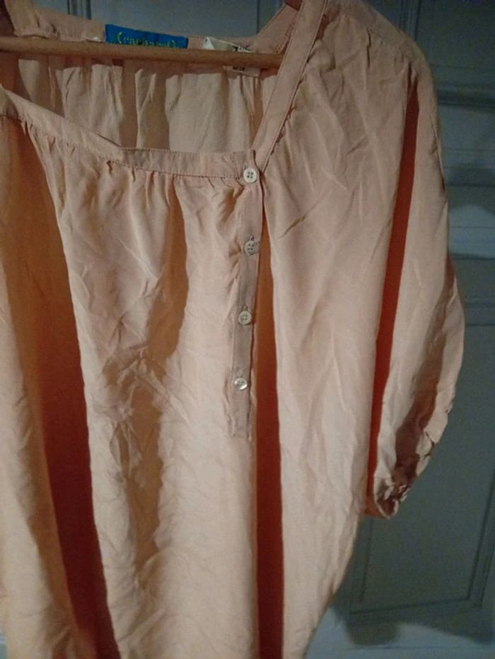 Blouse en soie - Cacharel - vintage - 40 - photo numéro 5
