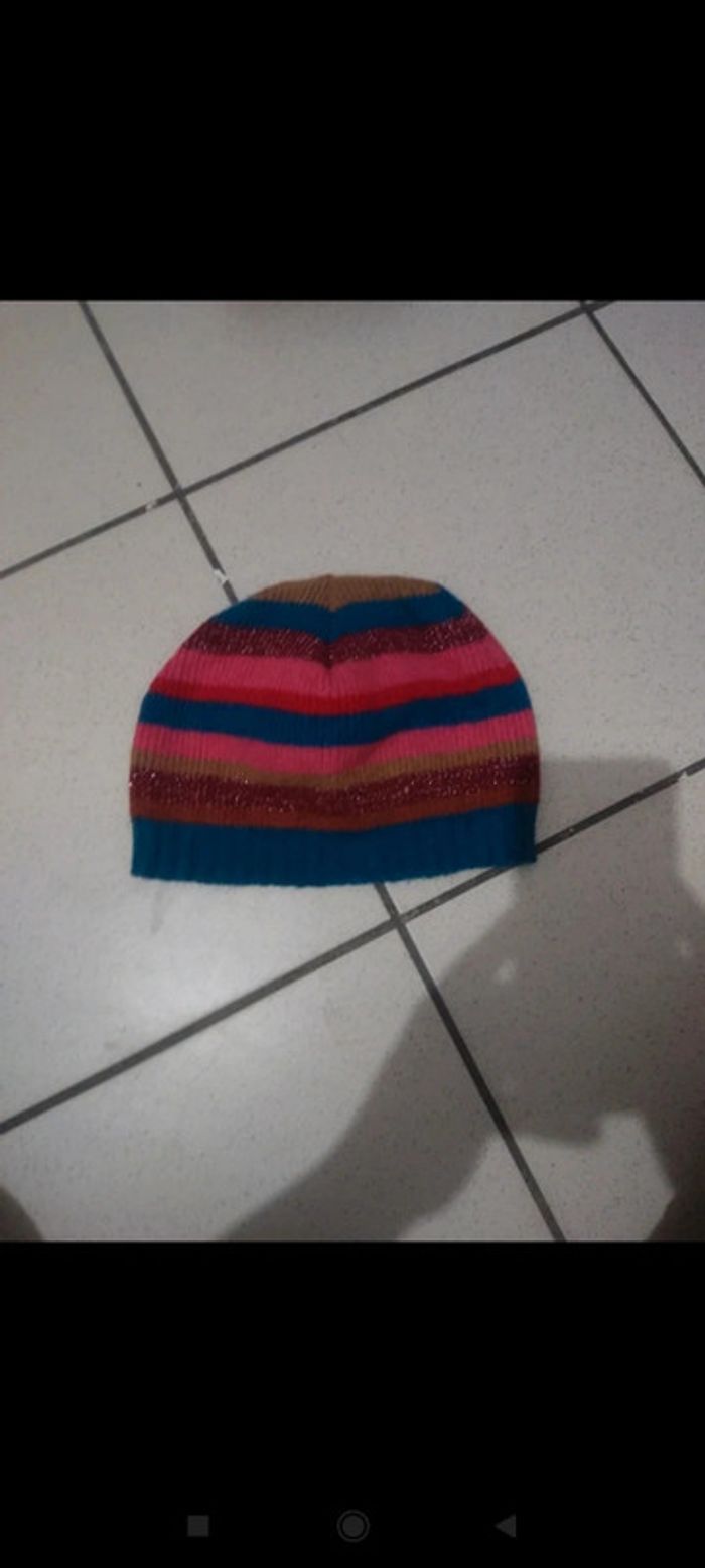 Bonnet multicolore - photo numéro 2