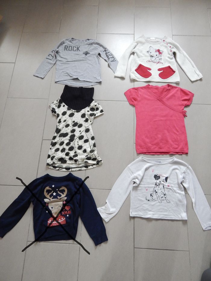 Lot vêtements fille 6 ans 15 articles - photo numéro 2