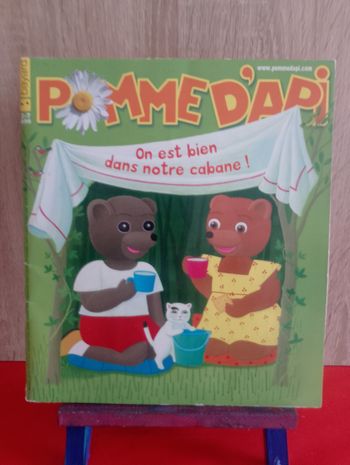 Pomme d'api, n° 533, on est bien dans notre cabane