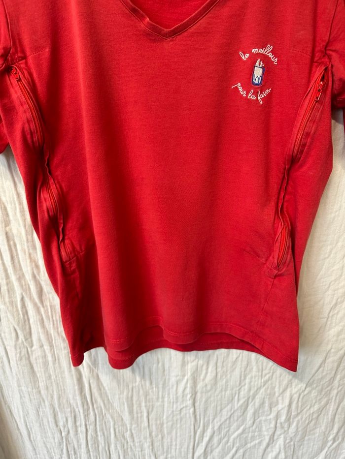 ❤️ T-shirt d’allaitement Tajinebanane – “Le meilleur pour la faim” – Taille S - photo numéro 2
