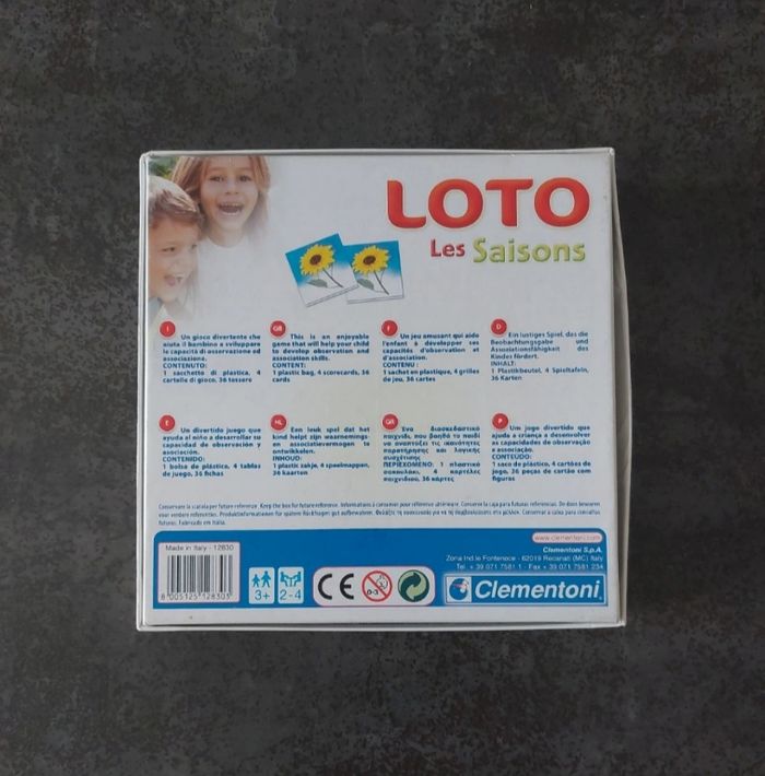 Loto des saisons - photo numéro 2