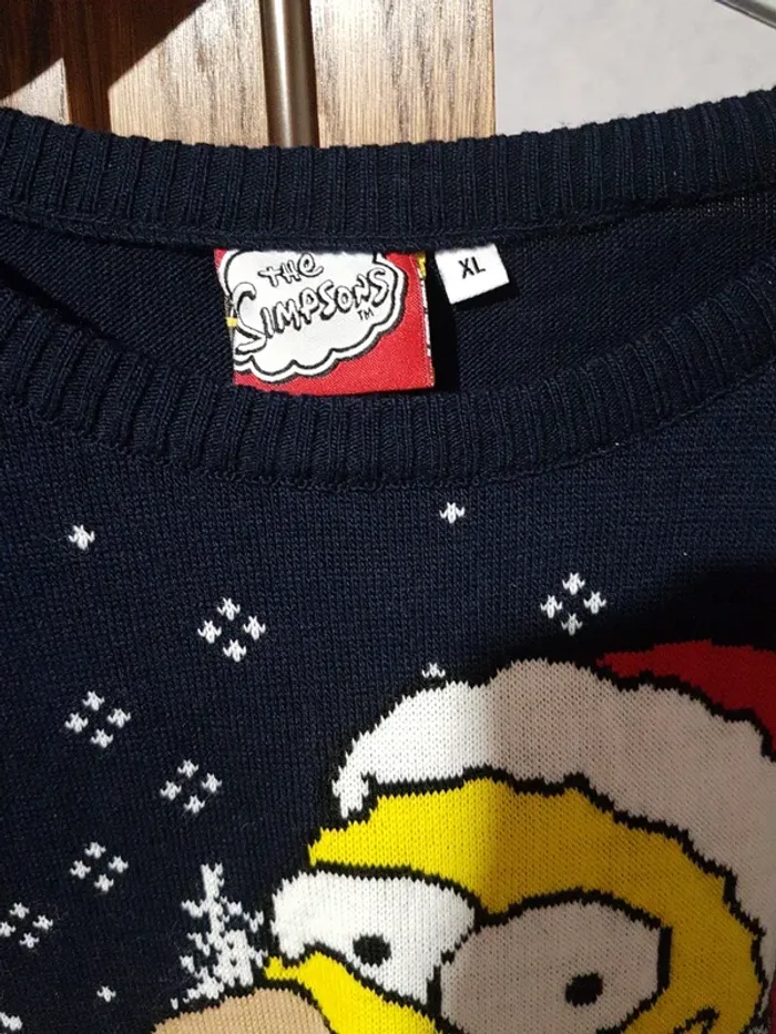 Pull de noël  les simpsons  XL - photo numéro 2