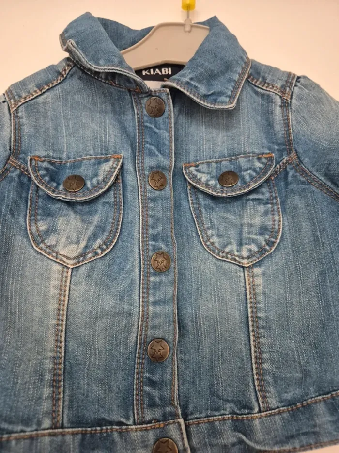 Veste en jean taille 24 mois - photo numéro 2