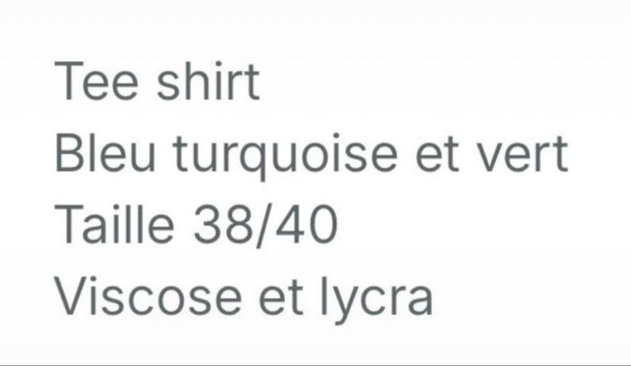 Tee shirt bi colore - photo numéro 4