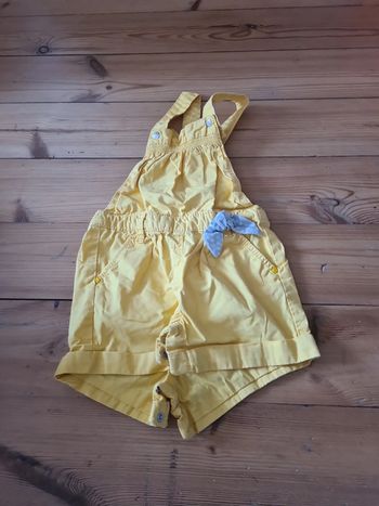 Salopette jaune