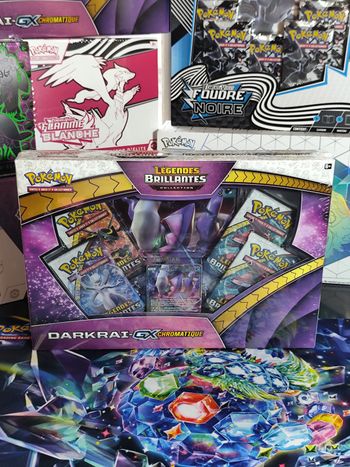 Coffret Darkrai-GX chromatique Légendes brillantes SL3.5