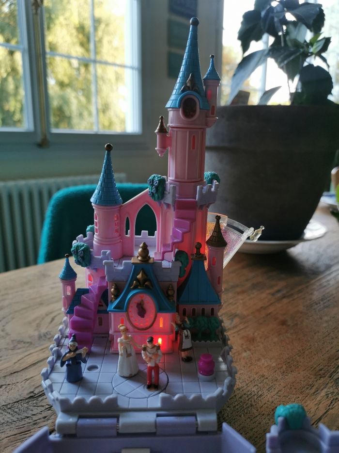 chateau de cendrillon polly pocket disney - photo numéro 3