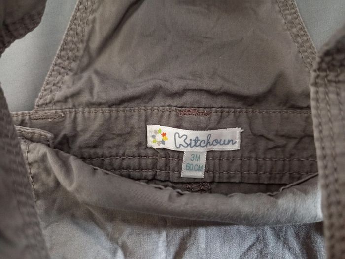 Salopette short 3 mois - photo numéro 2