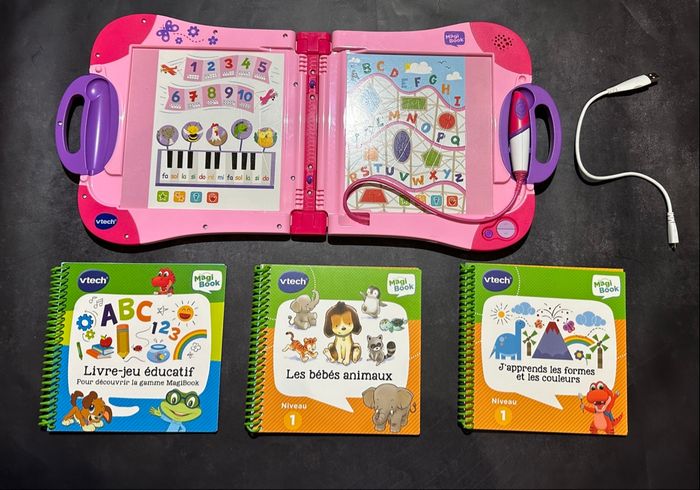 MagiBook avec 3 livres