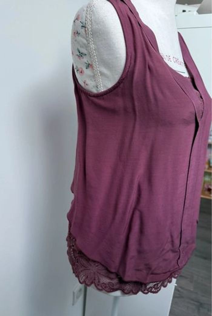 Blouse top rose Intimissimi femme S ou 36 - photo numéro 4