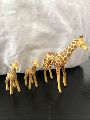 Girafe et girafons playmobil