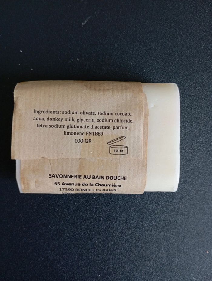 Savon lait d'ânesse bio menthe poivrée - photo numéro 2