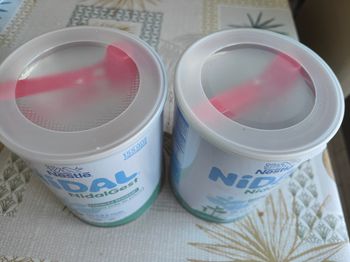 2 boîtes nidalgest 1er age