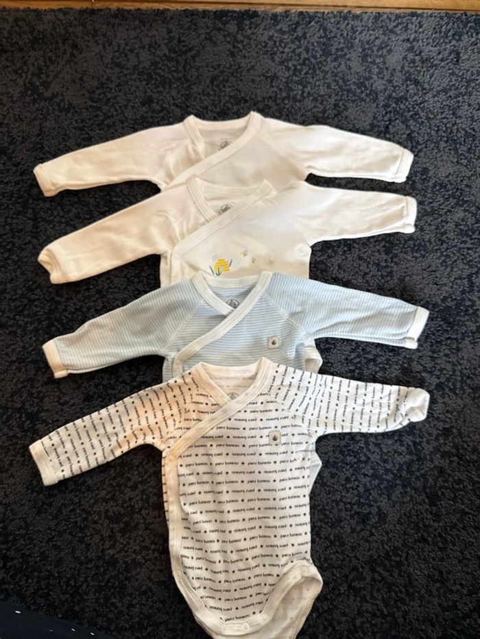 Body manches longues petit bateau bébé fille / garçon