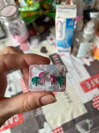 Boucles d’oreilles licornes