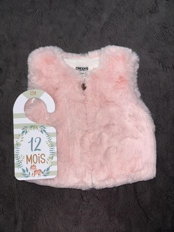 Veste sans manches Creeks / 12 mois / Neuf