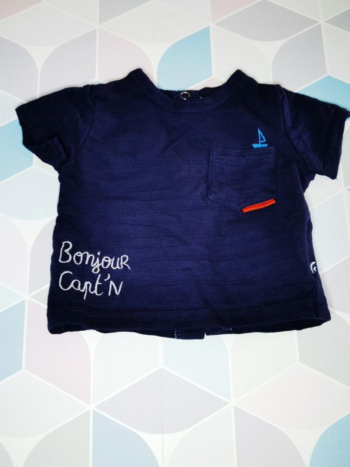 D2381 - tee-shirt garçon 3 mois