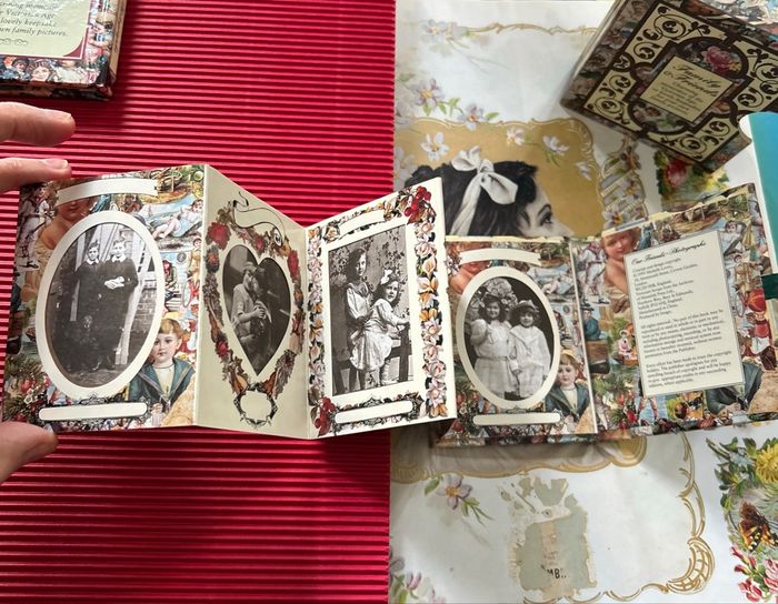 Mini coffret Past Times 1995 – 2 mini albums photos  victoriens - photo numéro 4