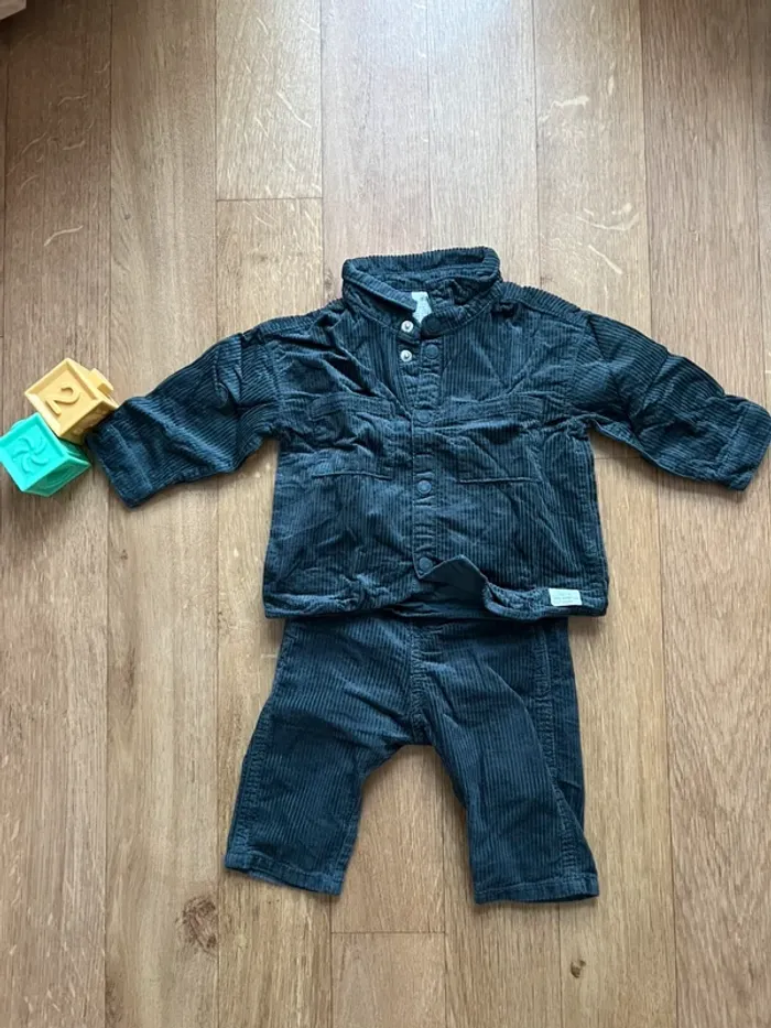 Ensemble Velours H&M 9 mois