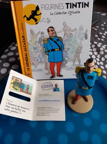 Figurine le général Alcazar en uniforme