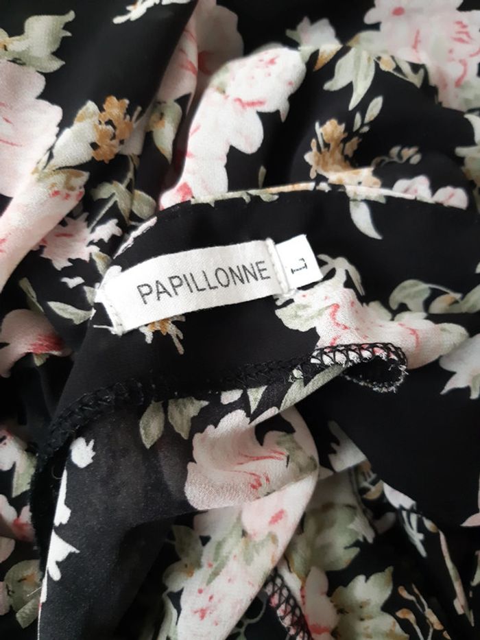 Robe longue fleurs Papillonne T40 - photo numéro 6