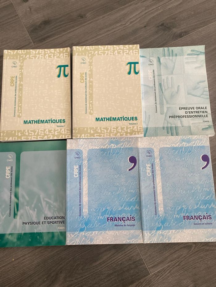 Lot de livre étudiant