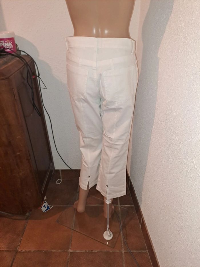 Pantacourt en jeans femme taille 40 - photo numéro 2