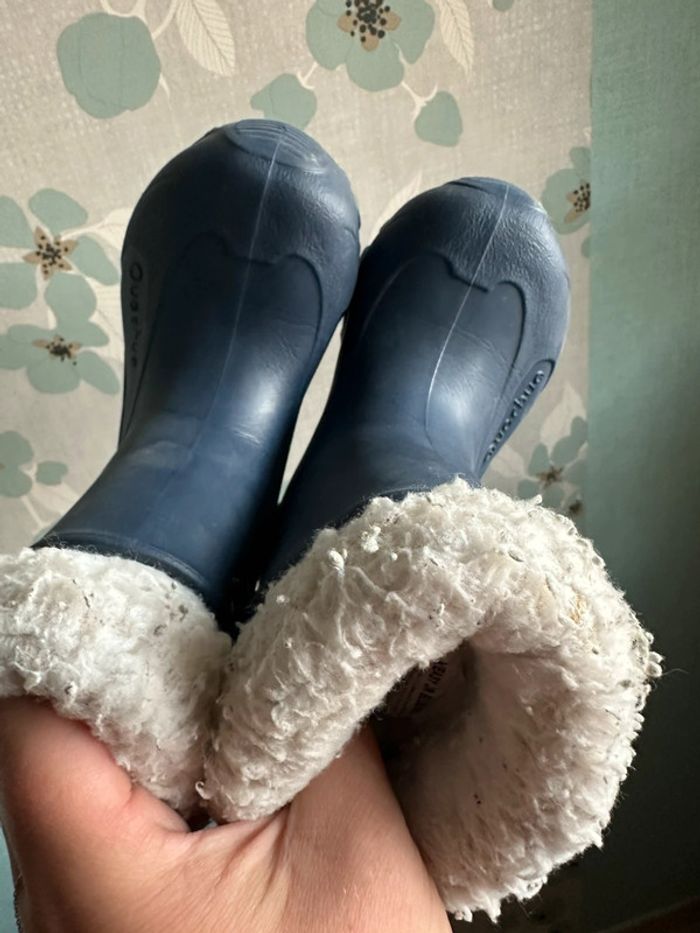 Bottes hiver de neige / après ski Quechua pointure 26/27 - photo numéro 2